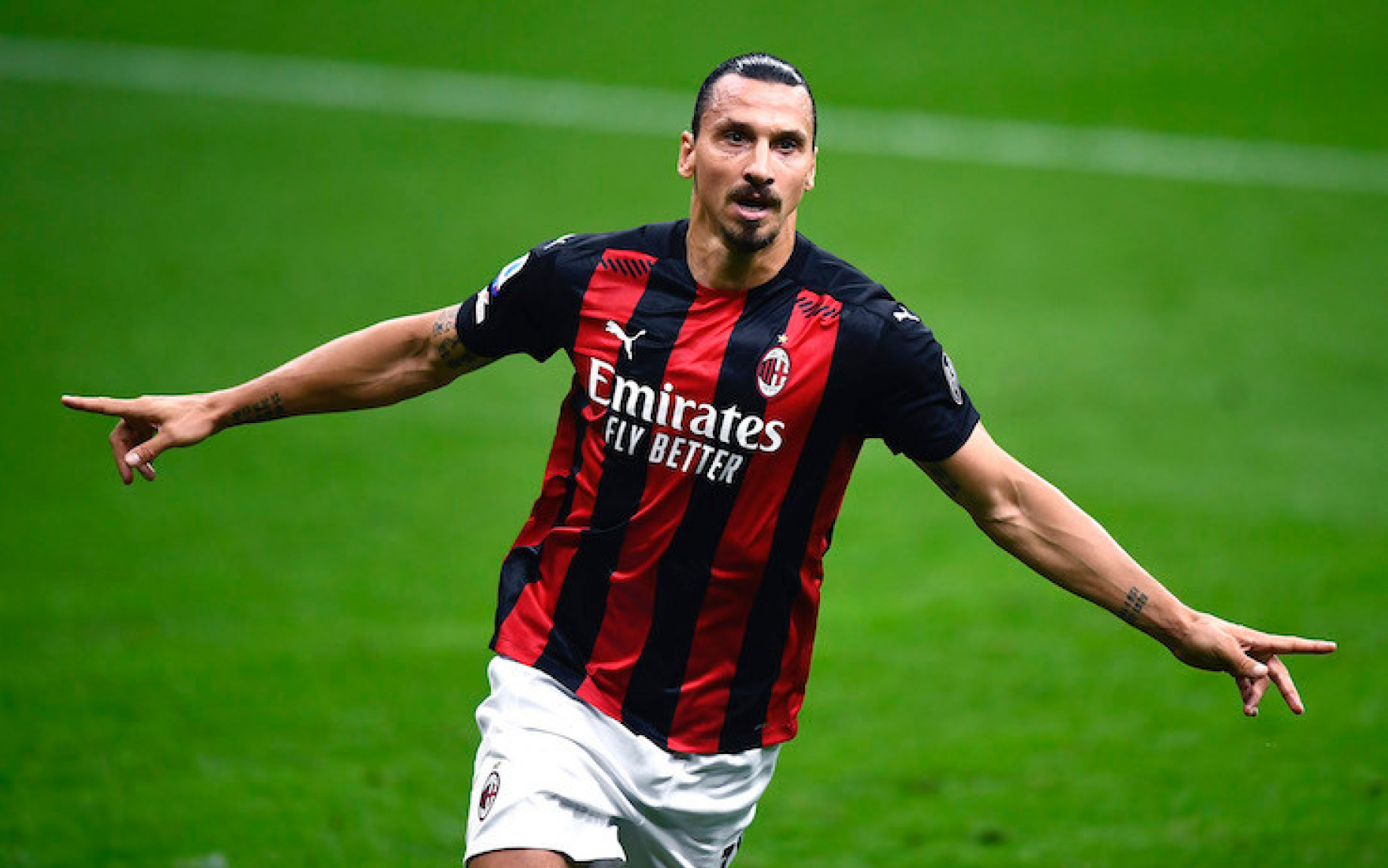 Ibrahimovic Milan esultanza IMAGE OK