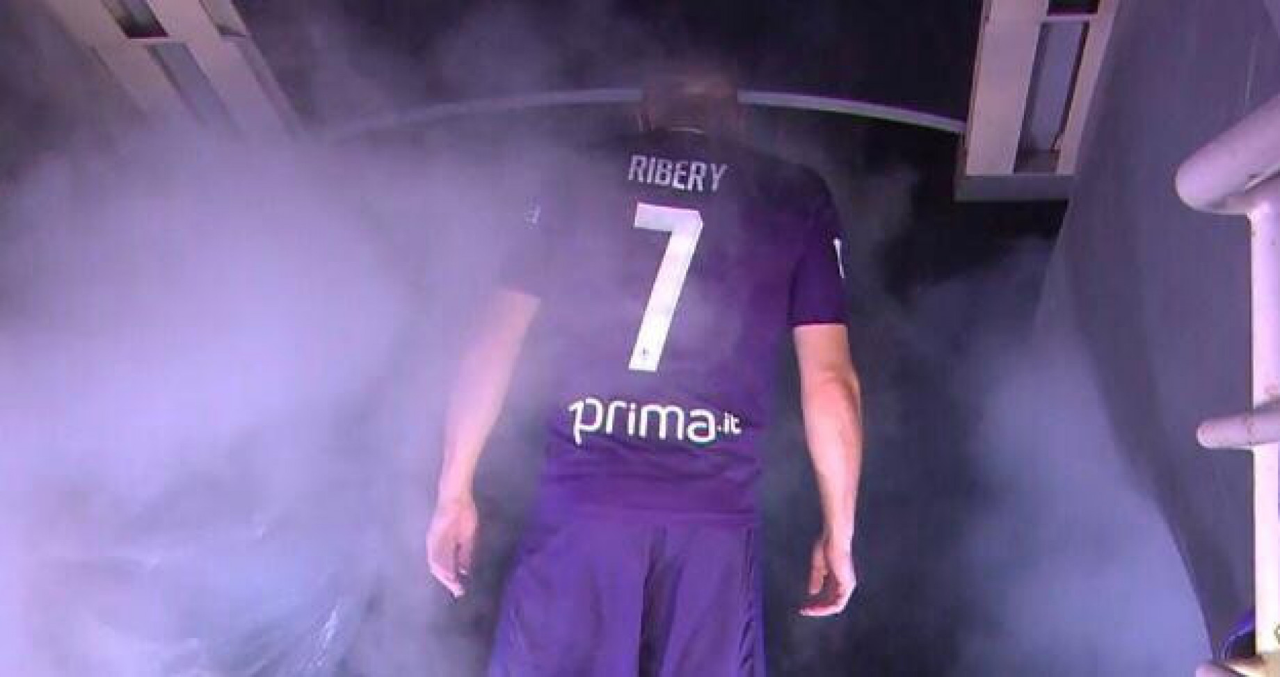 Ribery presentazione Fiorentina GDM