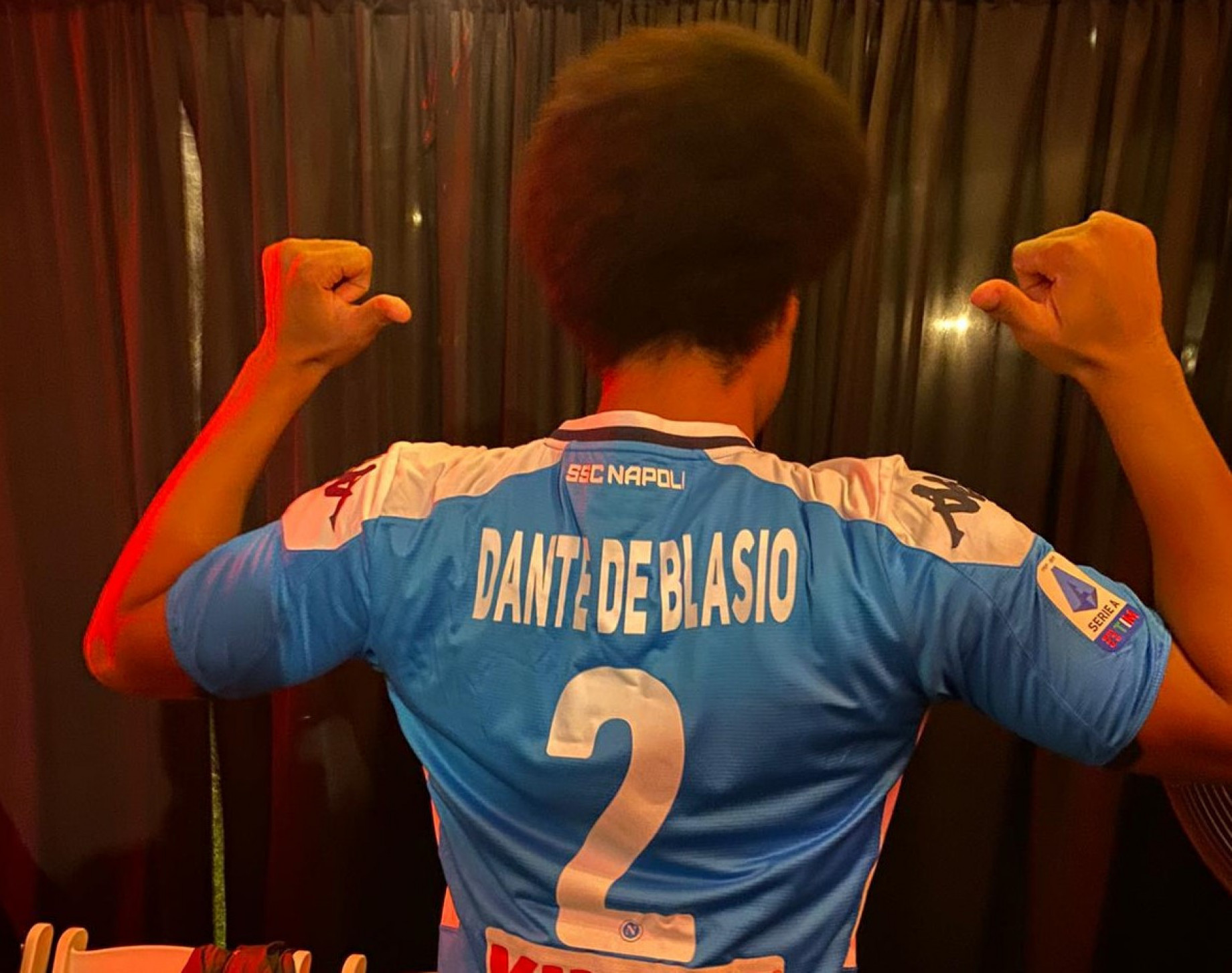 de blasio maglia napoli GDM